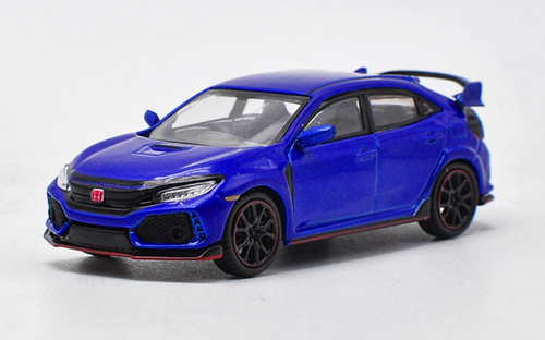 1/64 MINI GT MINIGT Honda Civic TypeR Type R FK8 (Blue) Diecast Car Model