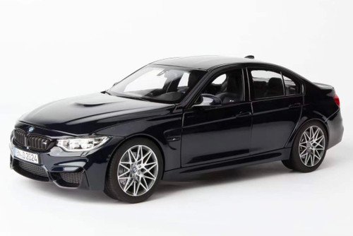 1/18 Norev 2015-2019 BMW M3 Competition F80 (Dark Blue) Diecast