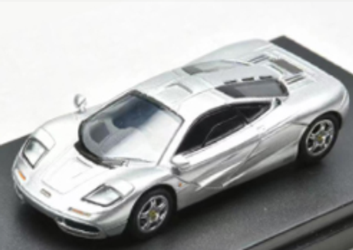  1/64 LCD Models McLaren F1 Silver Diecast Car Model