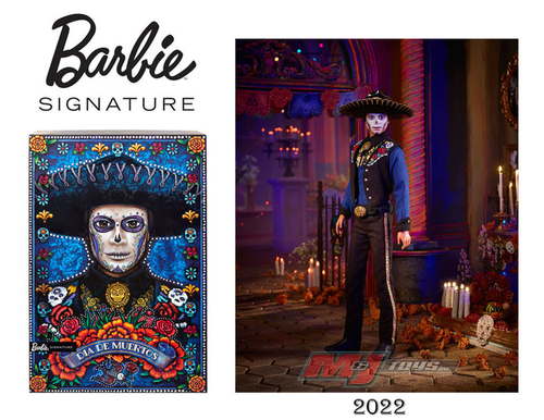 Mattel Barbie Signature 2022 Ken Doll Dia De Los Muertos