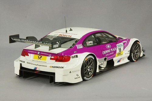 1/18 Minichamps BMW E92 M3 DTM Team RBM Andy Priaulx #15 Diecast Car Model