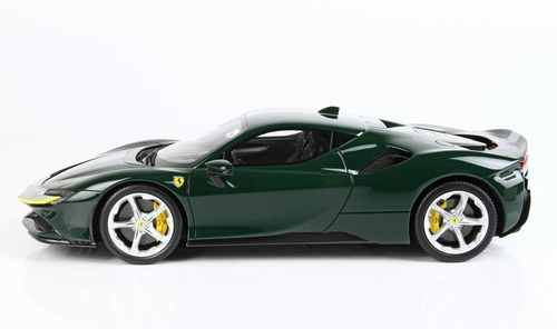 1/18 BBR Ferrari SF90 Pack Fiorano (Verde Abetone Green) Resin Car Model Limited 48 Pieces