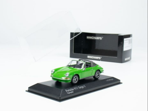 1/43 Minichamps 1972 Porsche 911 Targa S (Viper Green) Car Model