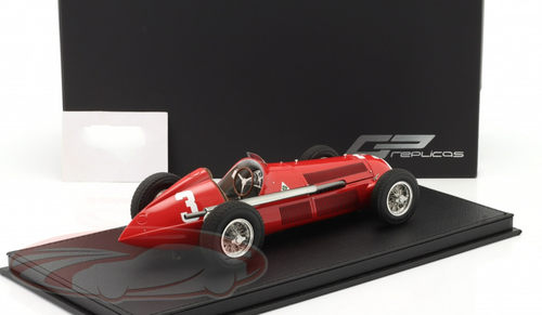 1/18 GP Replicas 1950 Luigi Fagioli Alfa Romeo 158 #3 2nd British GP Formula 1 Car Model