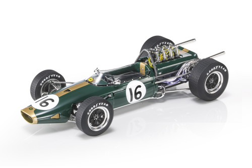 1/18 GP Replicas 1966 Jack Brabham Brabham BT19 #16 Winner Dutch GP Formula 1 World Champion Car Model