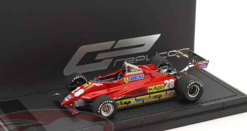 1/43 GP Replicas 1982 Didier Pironi Ferrari 126C2 #28 Formula 1 Car Model