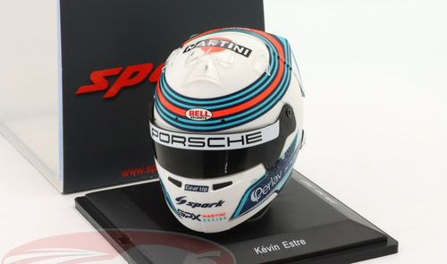 1/5 Spark 2022 Kevin Estre GPX Martini Racing #221 24h Spa Helmet Model