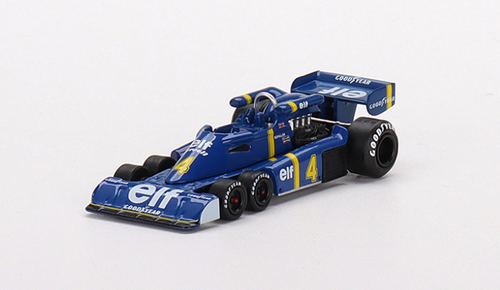 1/64 Mini GT 1976 Formula 1 Tyrrell P34 #4 Spanish GP Diecast Car Model