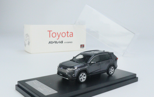  1/64 LCD Toyata RAV4 Hybrid Grey Metallic Diecast Car Model