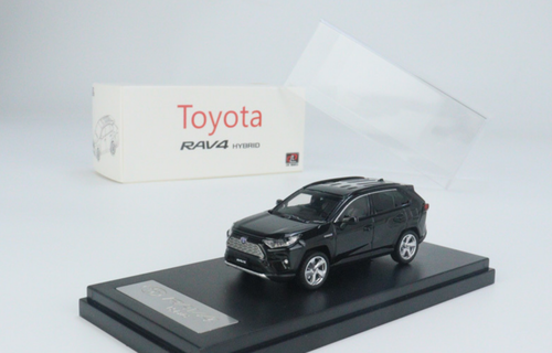  1/64 LCD Toyata RAV4 Hybrid Black Diecast Car Model