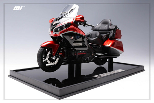 1/6 Motorhelix Honda Goldwing GL800 GL 1800 (Red) Diecast Opening Model