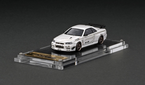 1/18 Make Up 2021 Mine's Nissan Skyline GT-R R34 (BNR34) V-Spec N1 