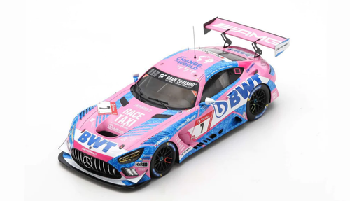 1/18 Spark 2021 Mercedes-Benz AMG GT3 #7 3rd 24h Nürburgring Tem GetSpeed Maximilian Götz, Daniel Juncadella, Raffaele Marciello Resin Car Model