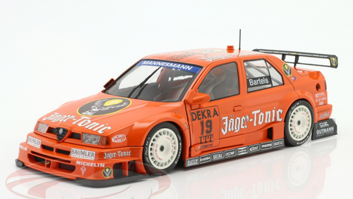 1/18 Werk83 1995 Michael Bartels Alfa Romeo 155 V6 TI #19 Jäger-Tonic ITC Helsinki Car Model