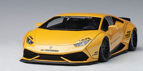 Liberty Walk ランボルギーニウラカン オートアート　1/18 1/18 AUTOart LIBERTY WALK LB-WORKS LAMBORGHINI HURACAN (METALLIC