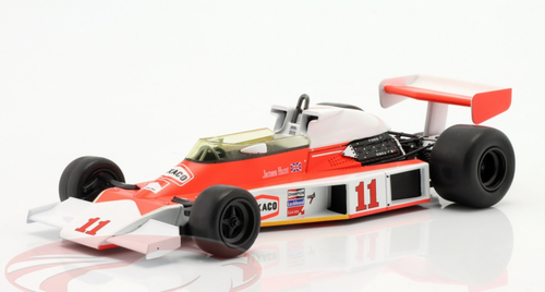 1/24 Ixo 1976 James Hunt McLaren M23 #11 Winner Canada GP Formula 1 World Champion Car Model