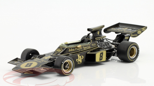 1/24 Ixo 1972 Emerson Fittipaldi Lotus 72D #8 Winner British GP Formula 1 World Champion Car Model