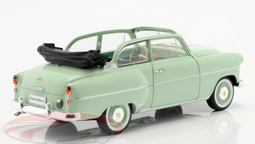 1/24 WhiteBox 1954 Opel Olympia Rekord (Light Green) Car Model