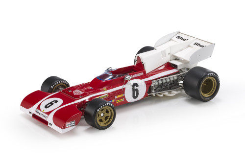 1/18 GP Replicas 1972 Ferrari 312 B2 South Africa GP #6 Clay Regazzoni Car Model