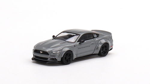 1/64 Mini GT Ford Mustang GT LB-Works (Grey) Diecast Car Model