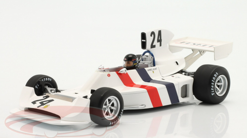 1/18 Spark 1974 James Hunt Hesketh 308 #24 3rd Sweden GP Formula 1 Car Model