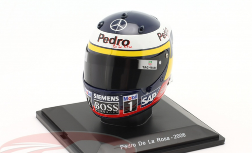 1/5 Spark 2006 Pedro de la Rosa #4 Team McLaren Mercedes Formula 1 Helmet Model