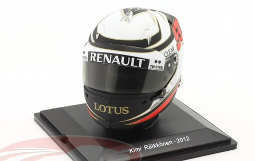 1/5 Spark 2012 Kimi Räikkönen #9 Lotus F1 Team Formula 1 Helmet Model