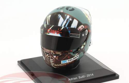 1/5 Spark 2014 Adrian Sutil #99 Sauber F1 Team Formula 1 Helmet Model