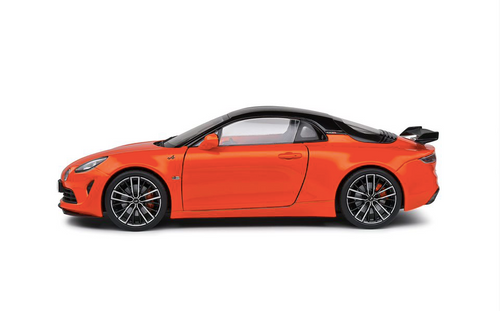 1/18 Solido 2022 Alpine A110 (Orange Metallic) Diecast Car Model