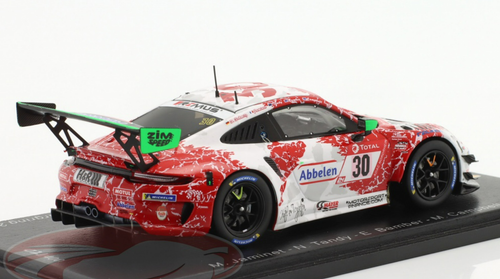 1/43 Spark 2021 Porsche 911 GT3 R #30 24h Nürburgring Frikadelli Racing Team Mathieu Jaminet, Nick Tandy, Earl Bamber, Matt Campbell Car Model