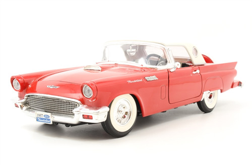 1/18 Road Signature 1957 Ford Thunderbird (Red) Diecast Model Car (old box brand new car)