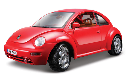 1/18 BBurago 1998 Volkswagen VW Beetle (Red) Diecast Car Model