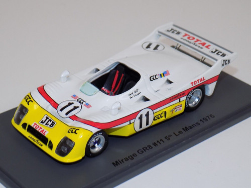 1/43 Spark Mirage GR8 #11 5th Place 1976 24 Hours LeMans Car Model