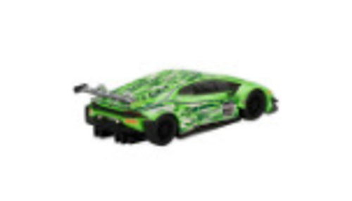Lamborghini Huracan GT3 EVO #63 Green with Graphics Presentation Version Limited Edition to 5400 pieces Worldwide 1/64 Diecast Model Car by True Scale Miniatures