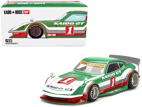 限定MINIGT KAIDO★HOUSE DATSUN 121 チェイス Chase! Mini GT x Kaido House 1:64 Nissan Datsun 510 Street
