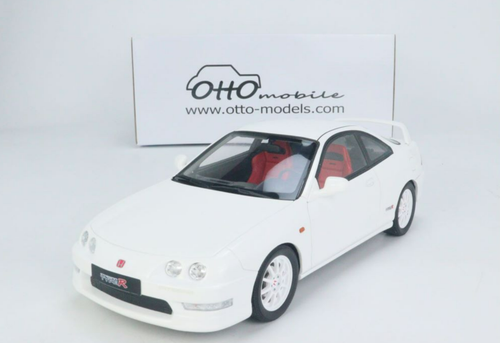 売れ済1/18 京商 オットーモビール　ホンダ　インテグラ　DC2 OT223 White HONDA INTEGRA DC2 乗用車