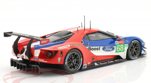 1/18 Ixo 2019 Ford GT #68 24h LeMans Ford Chip Ganassi Team USA Sébastien Bourdais, Joey Hand, Dirk Müller Car Model