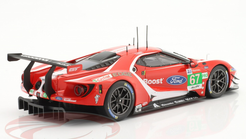 1/18 Ixo 2019 Ford GT #67 24h LeMans Ford Chip Ganassi Team USA Harry Tincknell, Andy Priaulx, Jonathan Bomarito Car Model