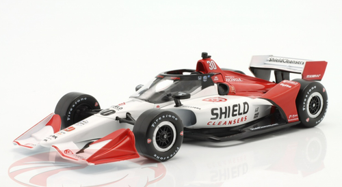 1/18 Greenlight 2022 Christian Lundgaard Honda #30 IndyCar Series Rahal Letterman Lanigan Racing Car Model