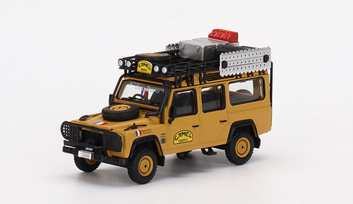 1/64 MINI GT Land Rover Defender 110 1989 Camel Trophy Amazon Team France