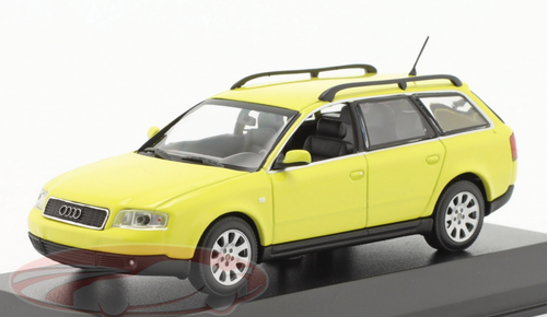 1/43 Minichamps 1997 Audi A6 Avant (Yellow) Car Model