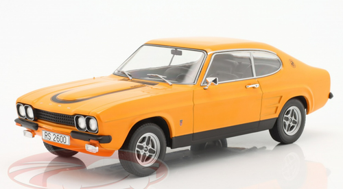 1/18 Model Car Group 1973 Ford Capri MK I RS 2600 (Orange) Car Model