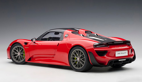 No301 ミニカー1/12 PORSCHE 918 SPIDER ✿ New Porsche 918 Spyder Silver Grey RC Radio Remote