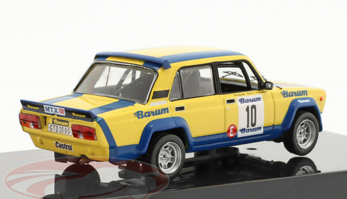 1/43 Ixo 1984 Lada VAZ 2105 VFTS #10 4th Barum Rallye Barum Team Morislav Lank, Miloš Týce Car Model