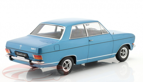 1/18 KK-Scale 1973 Opel Kadett B Festival (Metallic Blue) Car Model