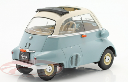 1/12 KK-Scale 1959 BMW Isetta 250 (Blue & White) Car Model