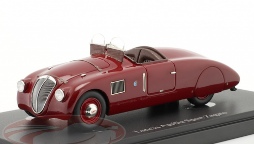1/43 AutoCult 1937 Lancia Aprilia Sport Zagato (Red) Car Model