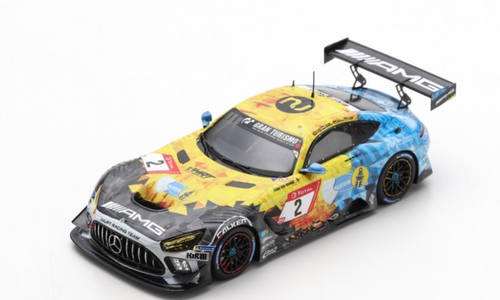 1/43 Mercedes-AMG GT3 No.2 Mercedes-AMG Team HRT 9th 24H Nürburgring 2020 H. Haupt - Y. Buurman - N. Bastian - P. Ellis Limited 300