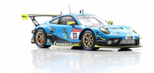 1/43 Porsche 911 GT3 R No.23 Huber Motorsport 8th 24H Nürburgring 2021 P. Neuffer - S. Aust - N. Menzel - M. Seefried Limited 300