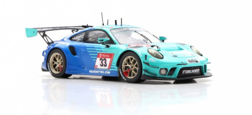 1/43 Porsche 911 GT3 R No.33 Falken Motorsports 9th 24H Nürburgring 2021 K. Bachler - D. Werner - T. Preining - L-D. Arnold Limited 300